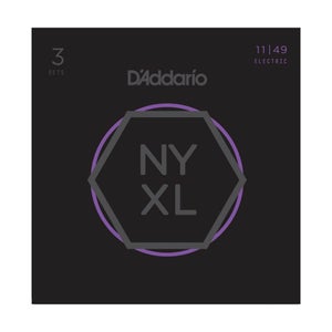 D'Addario NYXL1149-3P el-guitar-strenge, 011-049 (3 sæt)