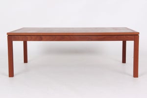 Tranekær sofabord med endetræsmosaik, mahogni og Wengé 
