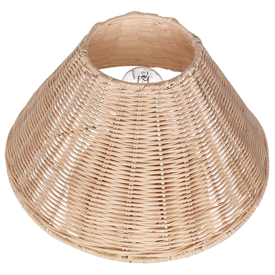 Rattan-bordlampe natur CINDER