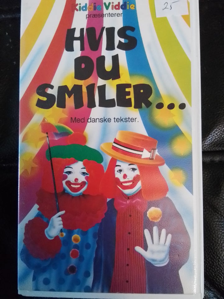 Kiddie Viddie hvis du smilet  vhs