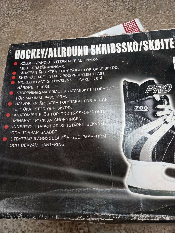 Skøjter, Hockey allround Pro Flyer, str. 38