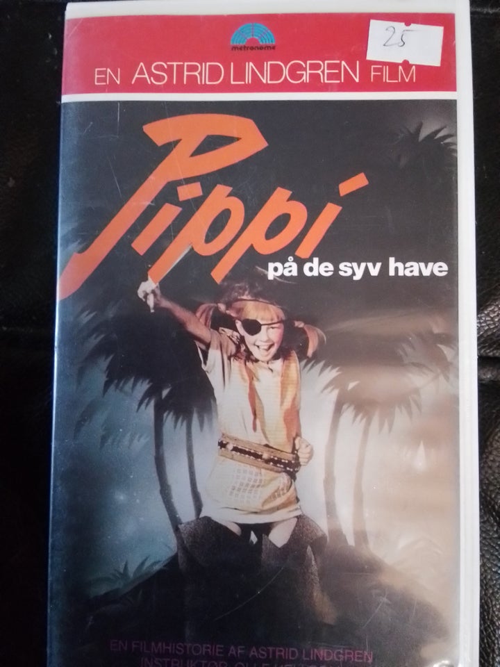 Pippi på de syv have vhs