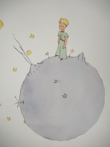 Antoine de Saint-Exupéry (1900-1944) - Le petit prince sur l'astéroïde