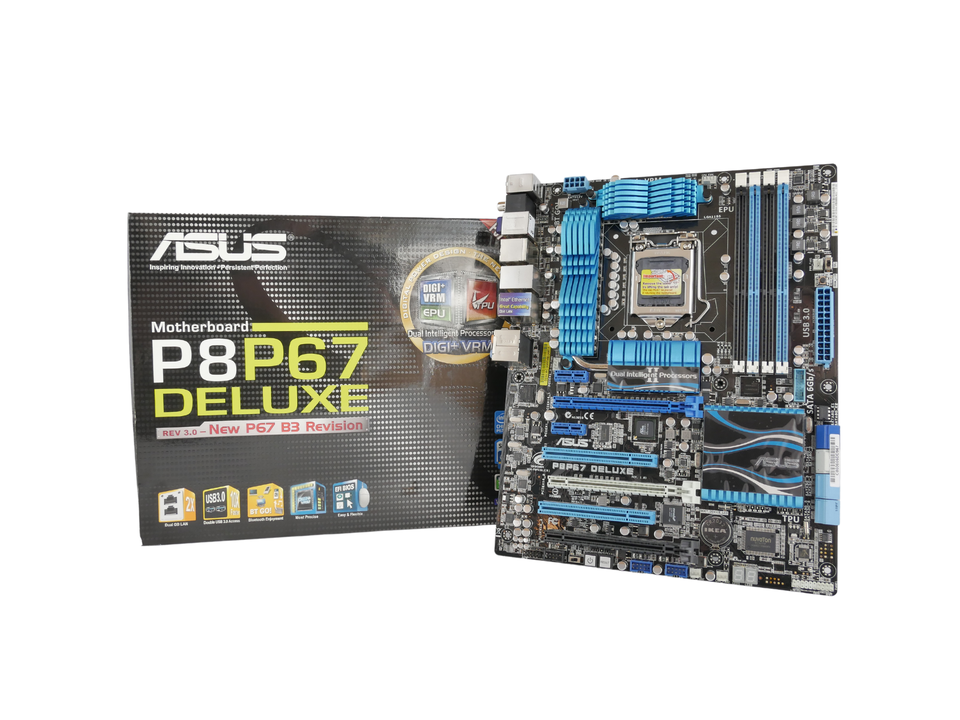 ✓NYT✓ASUS P8P67 DELUXE (REV. 3.0) B3 REVISION – INTEL P67