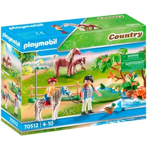 Playmobil Country Festlig Ponyudflugt - Bondegårde & Dyr Hos Coop