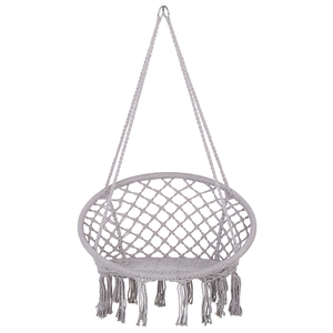 Hængestol Macrame Grå GABELLA