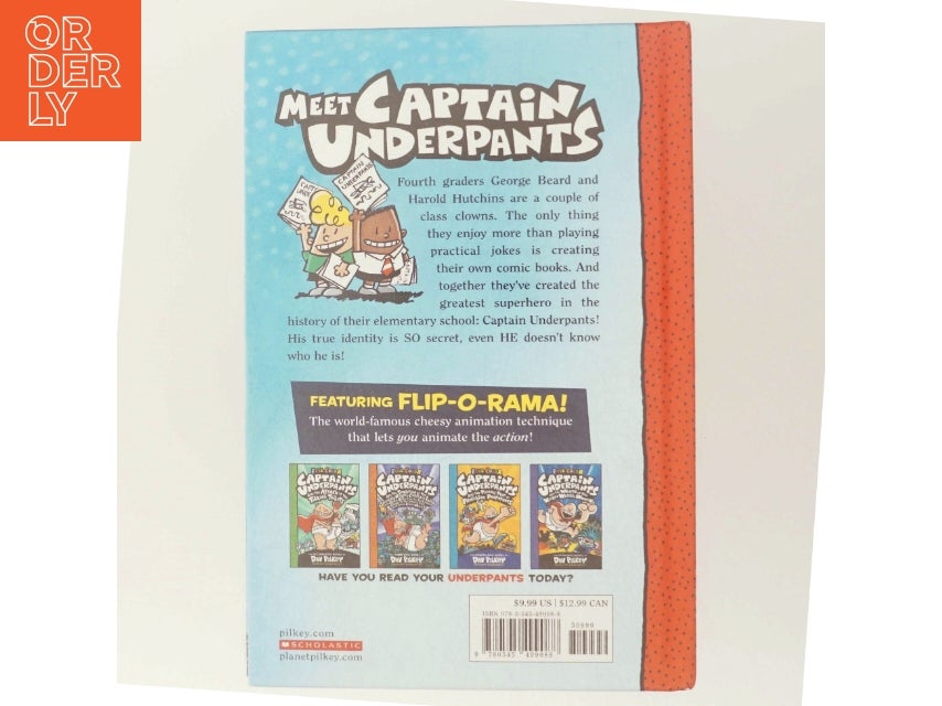 The Adventures of Captain Underpants af Dav Pilk...