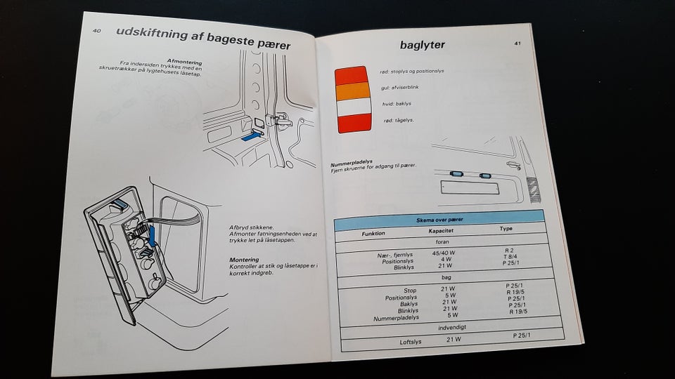 Citroen C15 instruktionsbog