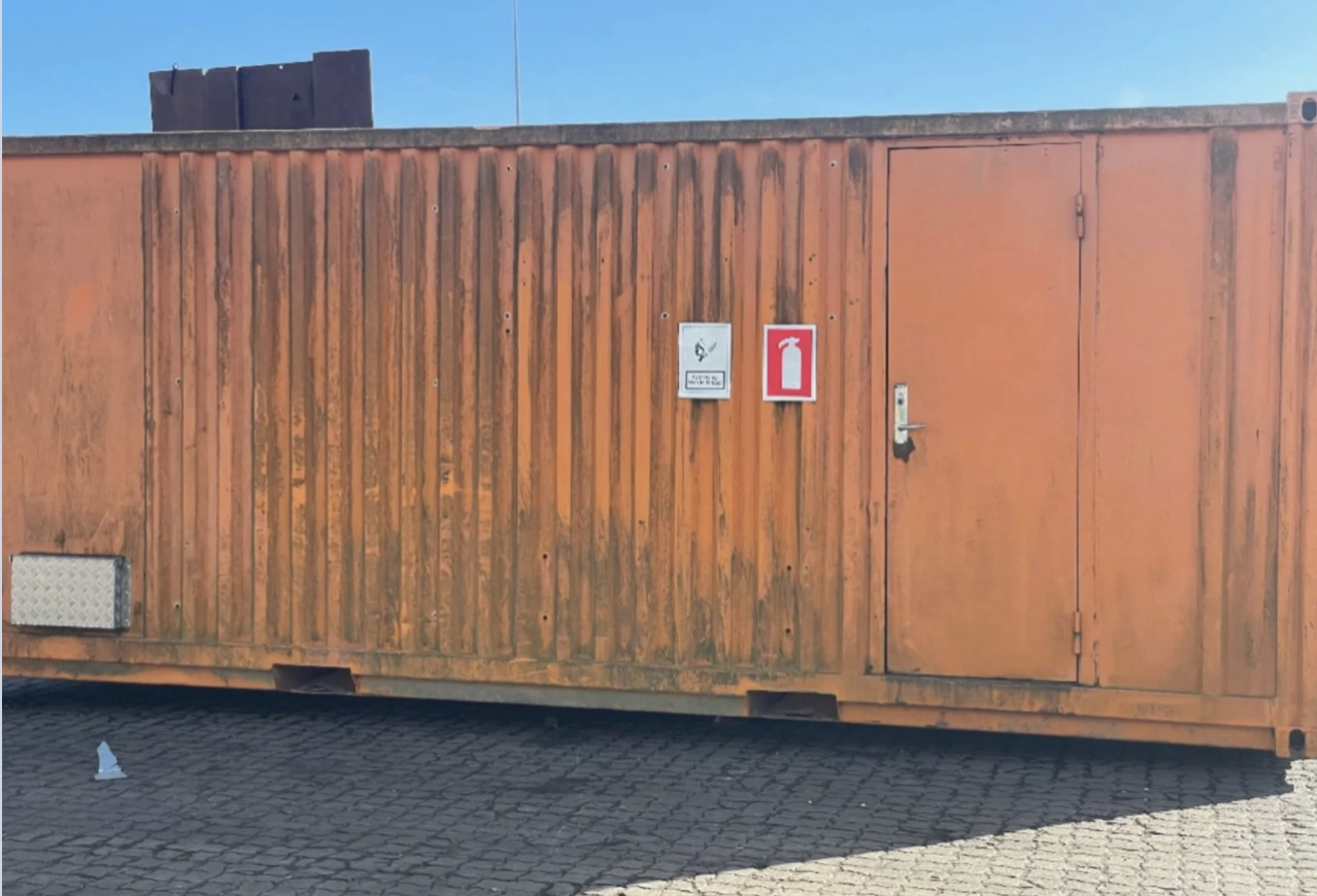 20 Fods Skibscontainer / Materiale container