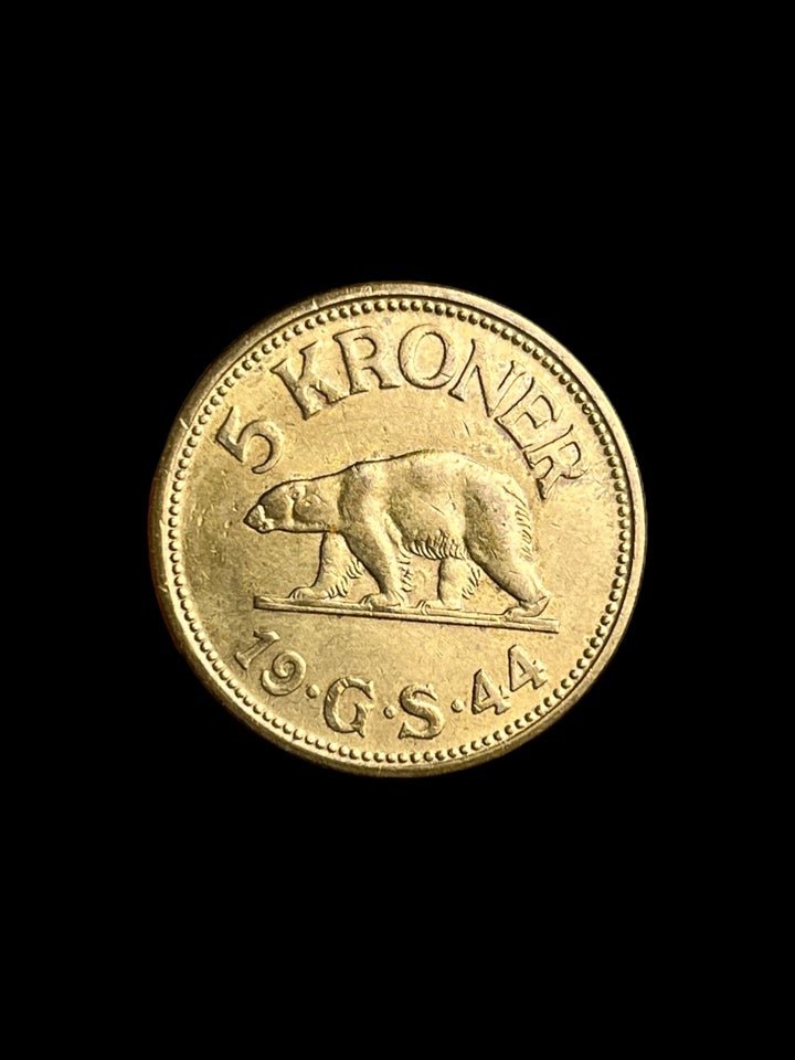 Grønland, mønter, 5 krone