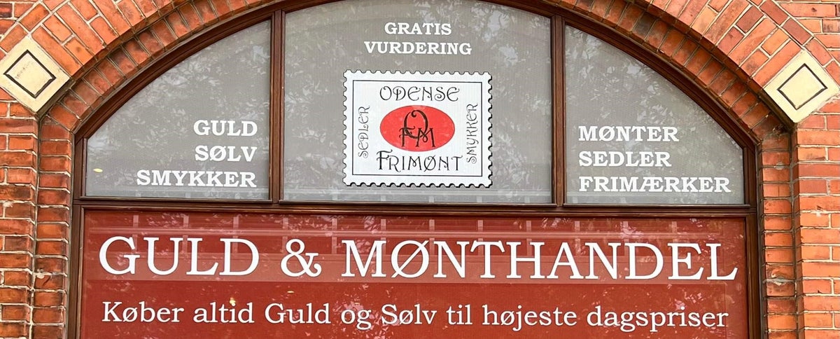 Bannerbillede for Odense Guld & Mønthandel