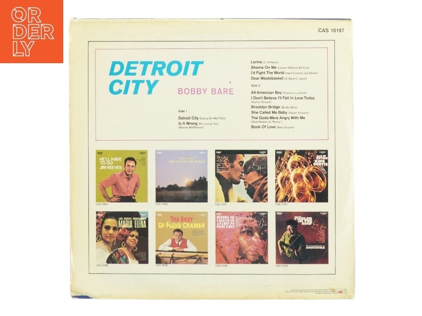 Bobby Bare - Detroit City LP