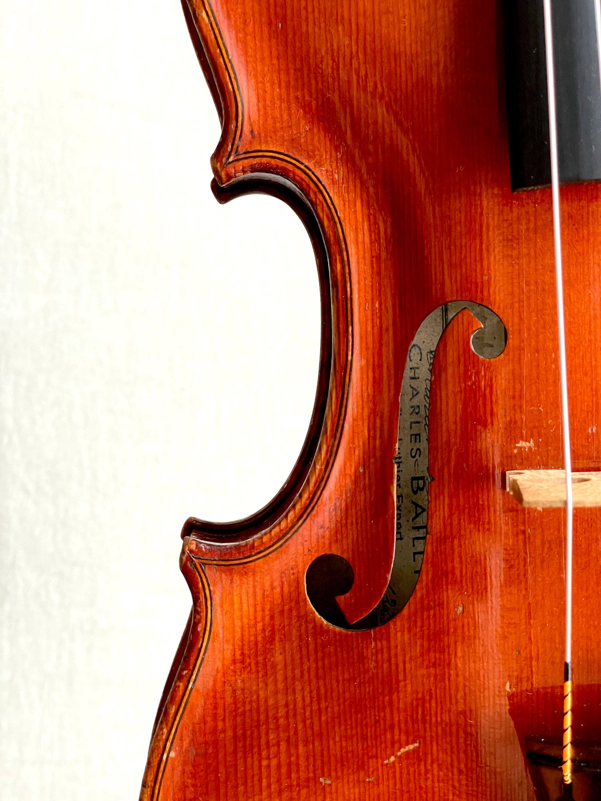 Charles on sale bailly violin