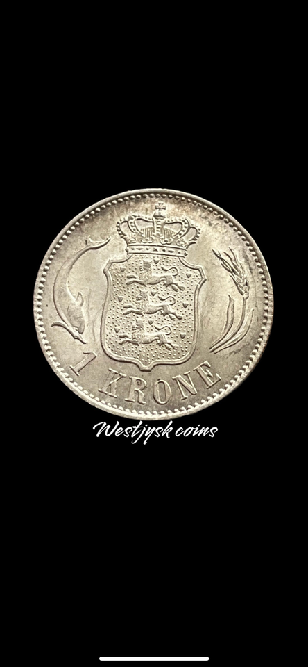 Danmark, mønter, 1 Krone