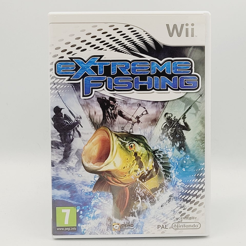 ⭐️ Wii: Shimano Extreme Fishing - KØB 4 BETAL FO...