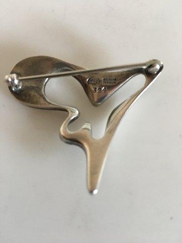 Georg Jensen Sterling Sølv Henning Koppel Broche...