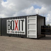 Xtra opbevaringsplads med en 20 fods container
