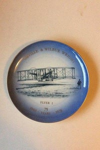 Bing & Grøndahl SAS Orville & Wilbur Wright Platte VI SENDER