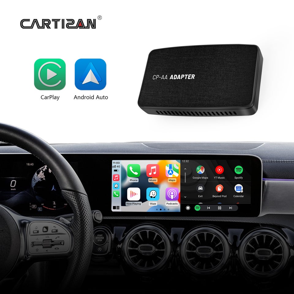 2 i 1 Apple Carplay & Android Auto adapter – – Køb og af Nyt og
