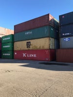 Container  40 fods  skibscontainer   CSC godken...