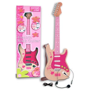 Bontempi Elektrisk Guitar - Pink - Musikinstrumenter Hos Coop