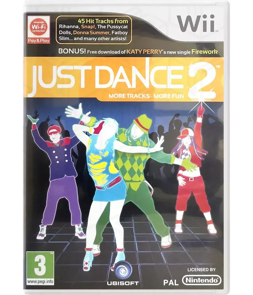 Nintendo Just Dance 2 and Wii Dragonball Z 2