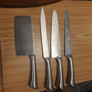 Berghaus køkkenknive, 4 stk