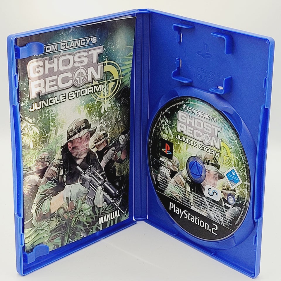 ⭐️PS2: Tom Clancy's Ghost Recon Jungle Storm - K...