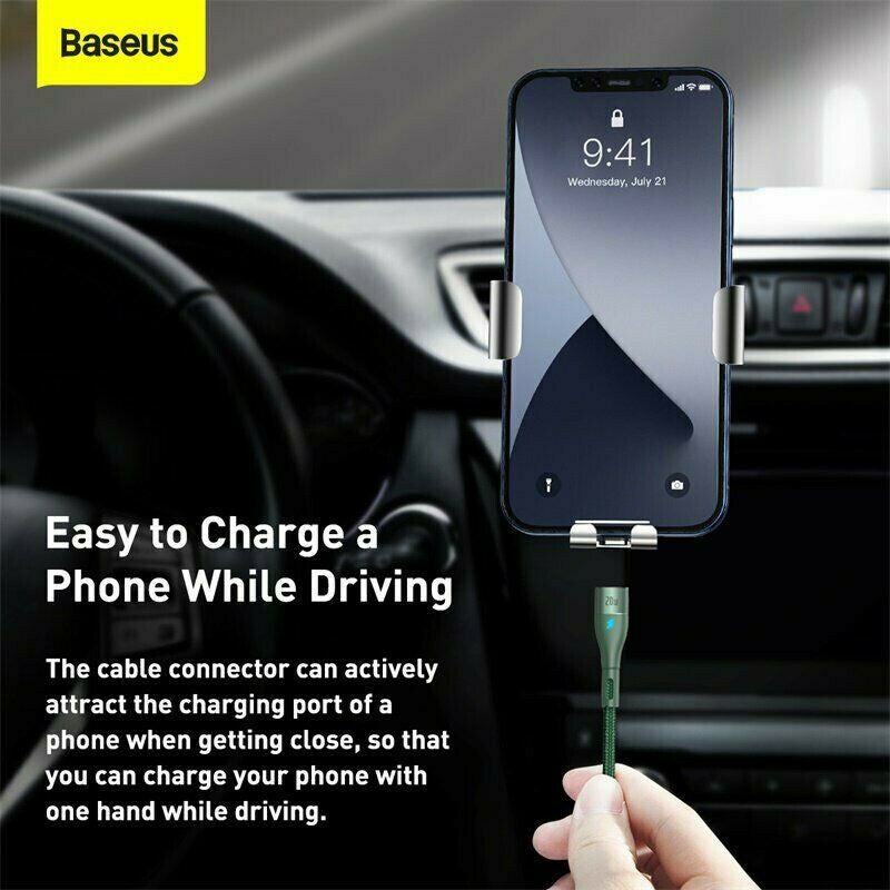 BASEUS PD 20W MAGNETIC USB C FOR APPLE FAST CHAR...