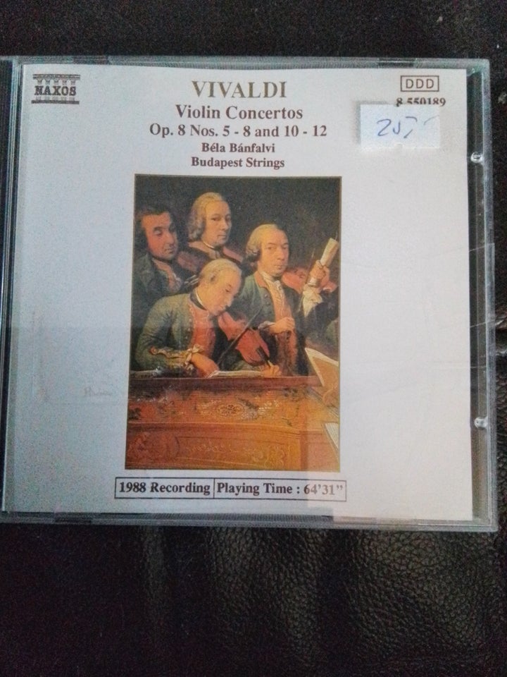 Vivaldi violin concertos  op.8