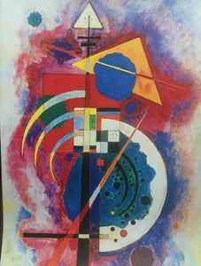 Kandinsky - Homenaje a Grohmann, 1926 - Grande XL -licensed offset print