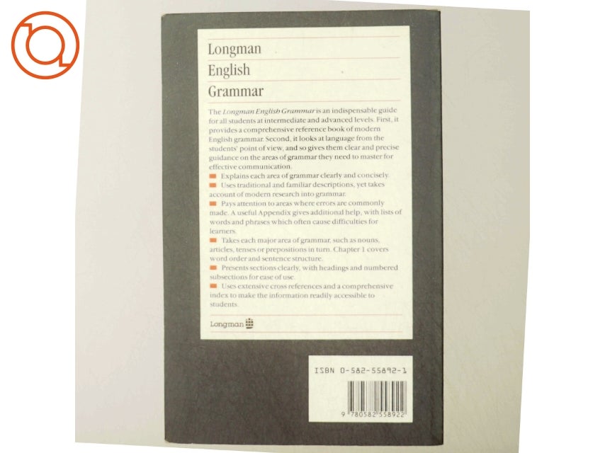Longman English grammar af L.G. Alexander (Bog)