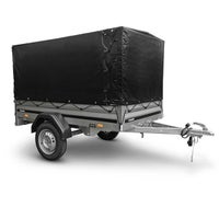 鍔 Justerbar uddanne Presenning Brenderup | DBA - billige og brugte trailere