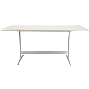 Arne Jacobsen hvidt Shaker spisebord 160x80 Cm