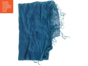 Blåt tørklæde (str. 70 x, 170 cm)