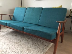 Wegner sofa i teak Ge 270
