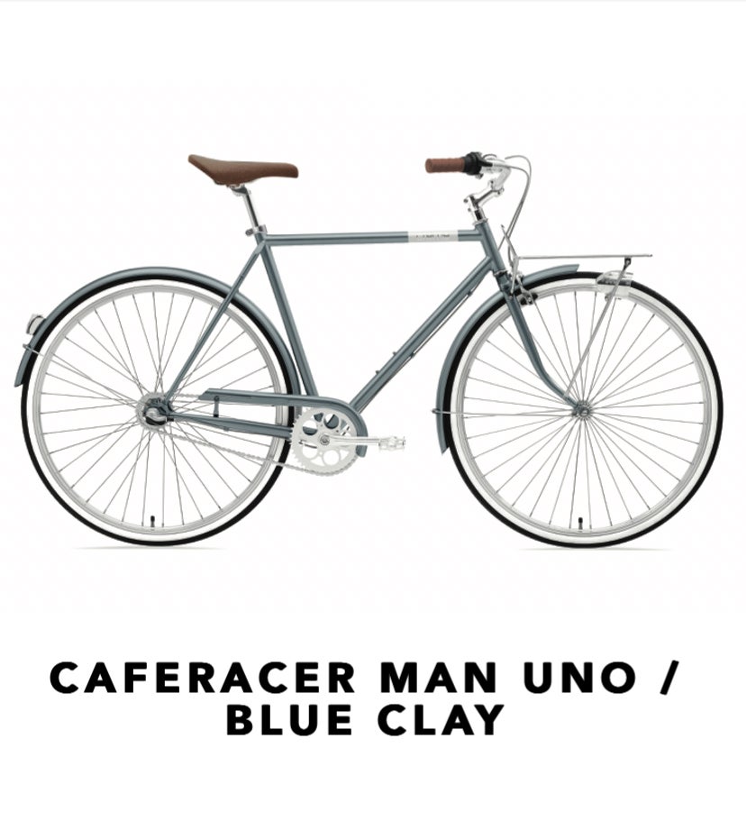 Creme caferacer man uno urban bike hot sale