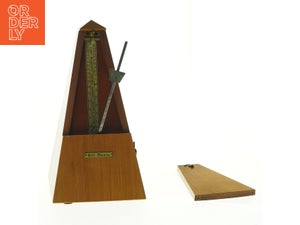 Seth Thomas træ metronome (str. 21 x 11 cm)