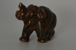 Royal Copenhagen Stentøjsfigur Elefant