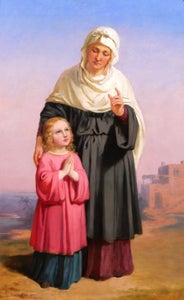 Melchior Paul von Deschwanden - Saint Anne and the Virgin Mary