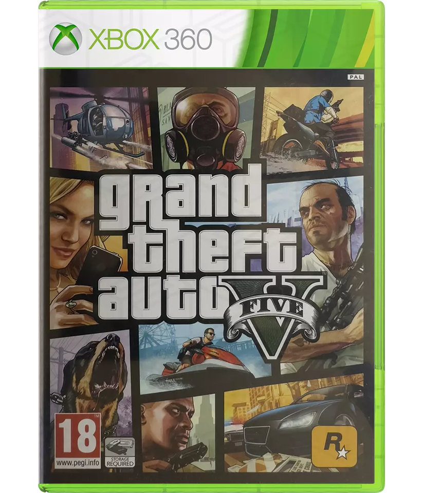 Grand Theft Auto V (X360) - The Cover Project