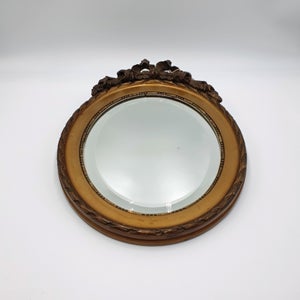 Lille facetslebet spejl fra omkring år 1880