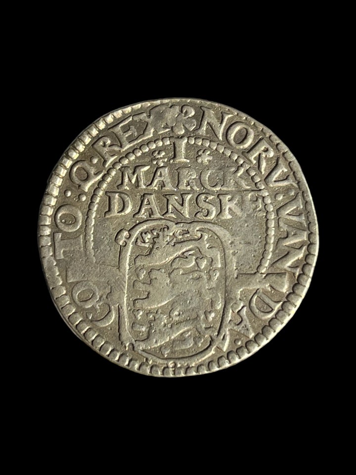 Danmark, mønter, 1 mark