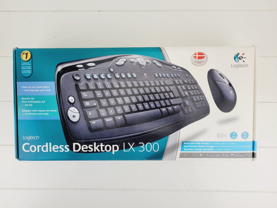 Tastatur, Logitech, Cordless Desktop LX300