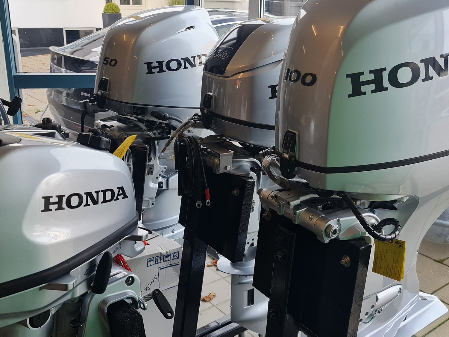 Nye HONDA påhængsmotorer