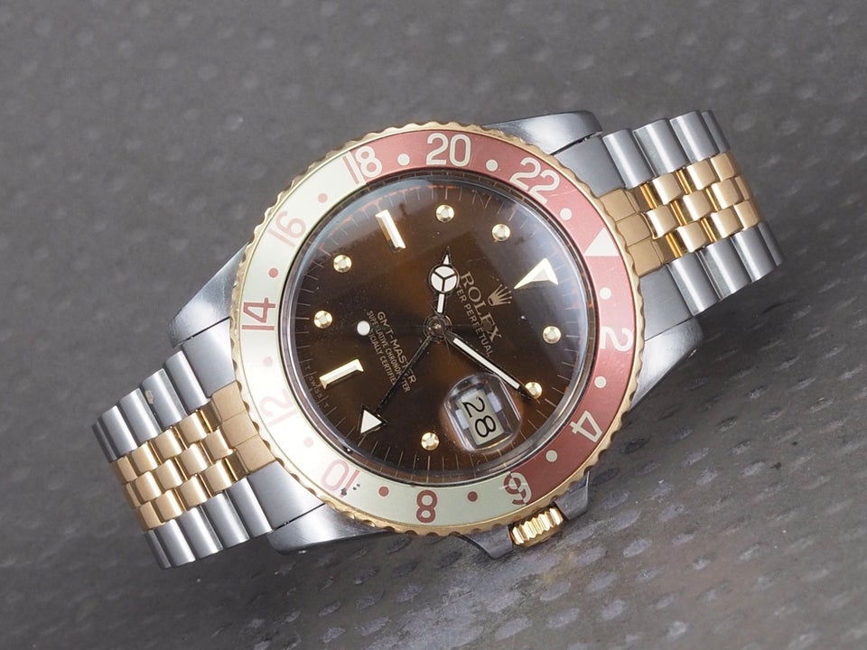 Rolex GMT-Master 16753 Rootbeer Nipple Dial