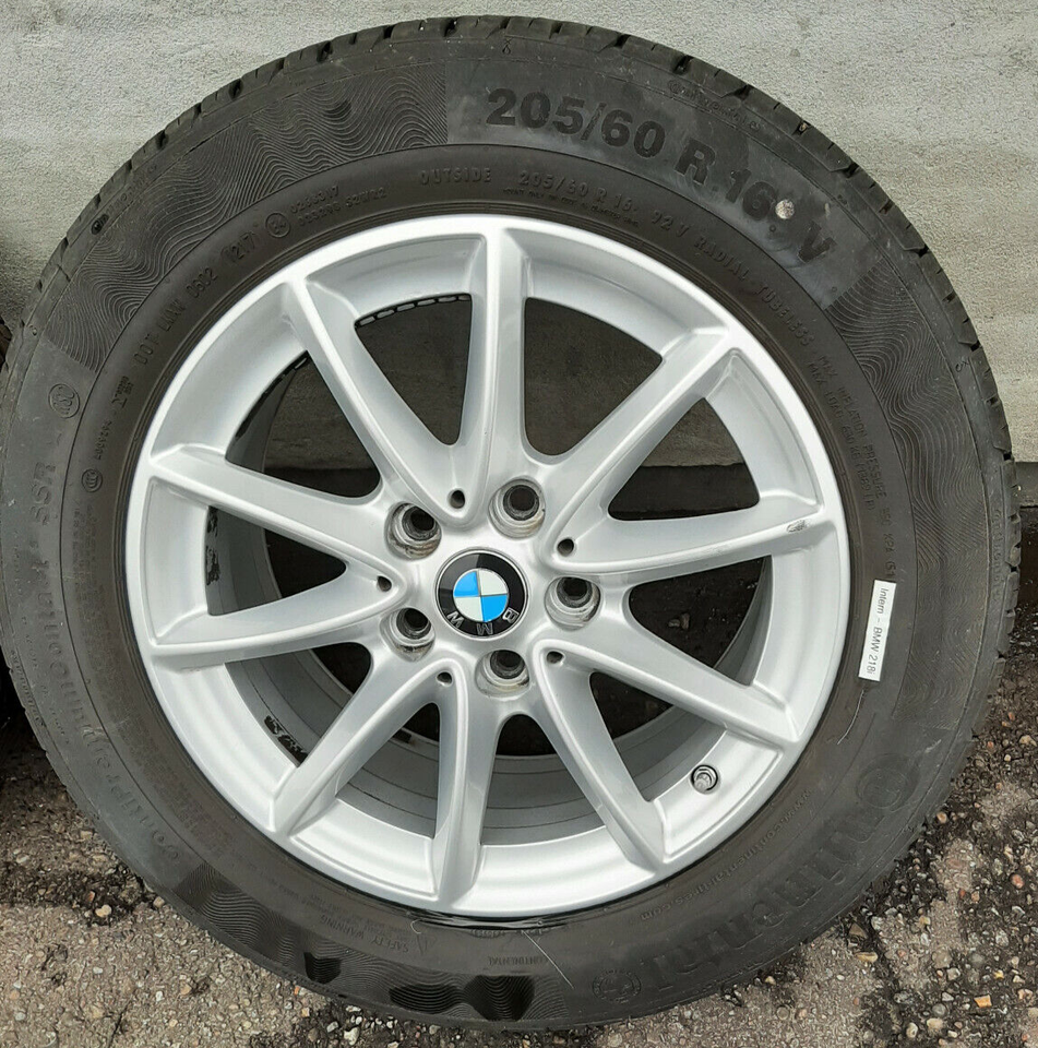 Sommerdæk Continental 205/60 R16 BMW 2er serie