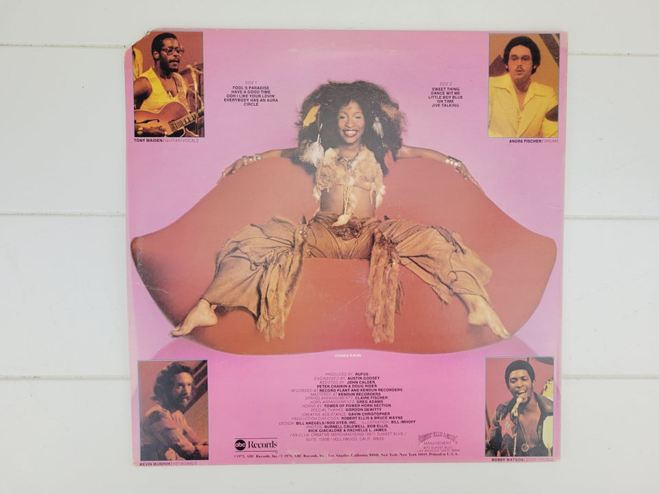 LP, Rufus, Rufus Featuring Chaka Khan