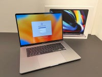 MacBook Pro 16 fra 2019 med 512GB SSD og 32GB Ram