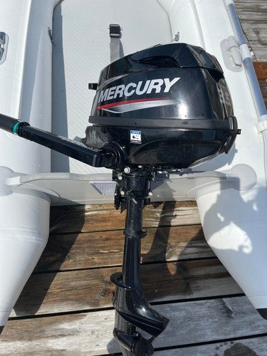 Quicksilver gummibåd med 3,5hk Mercury påhængsmo...